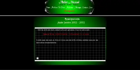 Image 3 du projet Atelier Musical